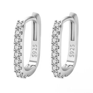 Elegant Silver Hoop Earrings